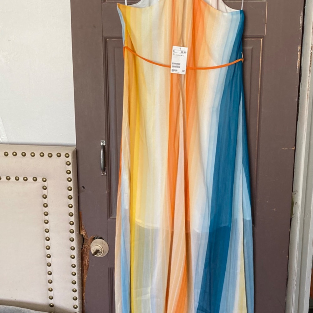 H&M halter neck Summer dress size 12 NWT